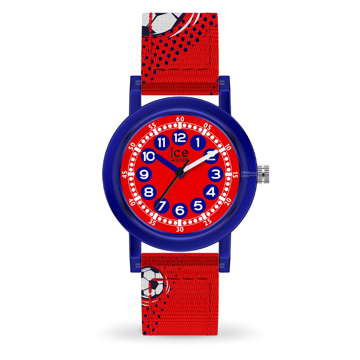 ICE Learning Red Football Kinderuhr