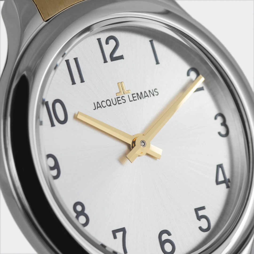 Jacques Lemans Milano 1-2208F - Elegante Damen Quarzuhr IP-Gold 30mm