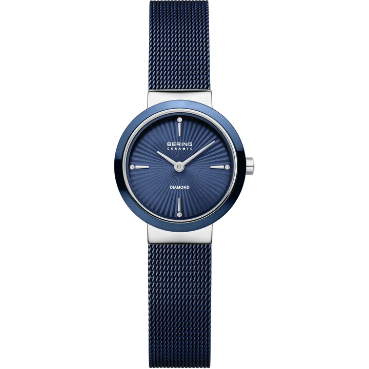 Bering Ceramic silber/blau, 10725-307
