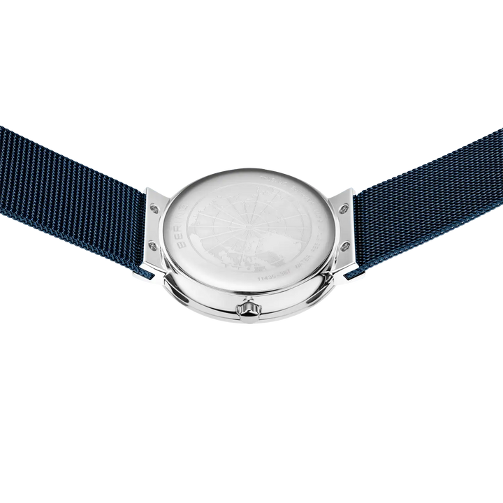Bering Ceramic silber/blau, 11435-387
