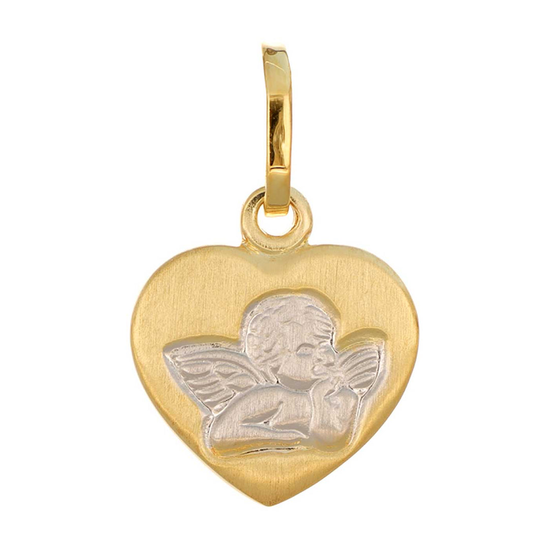 Anhänger Schutzengel, Sterlingsilber vergoldet