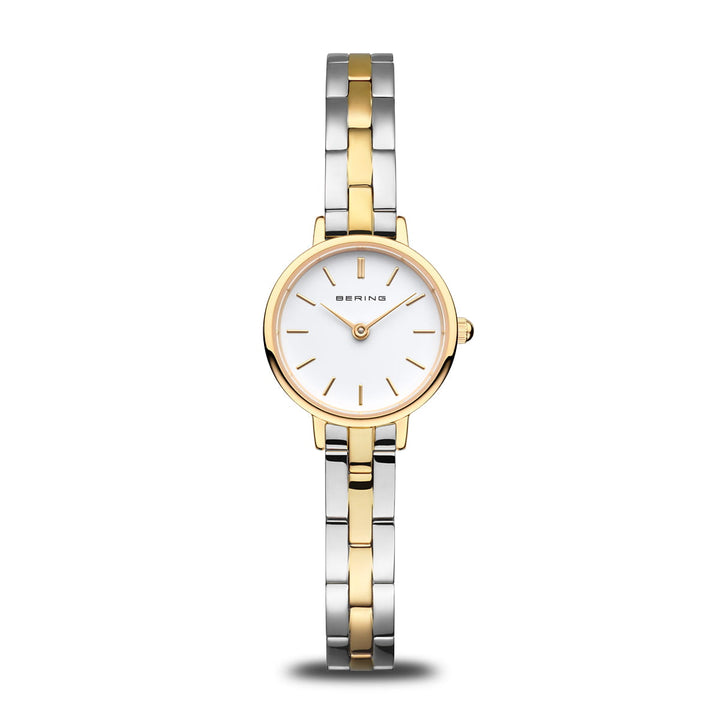 Bering Classic Gold 11022-714 | Zweifarbig & Saphirglas