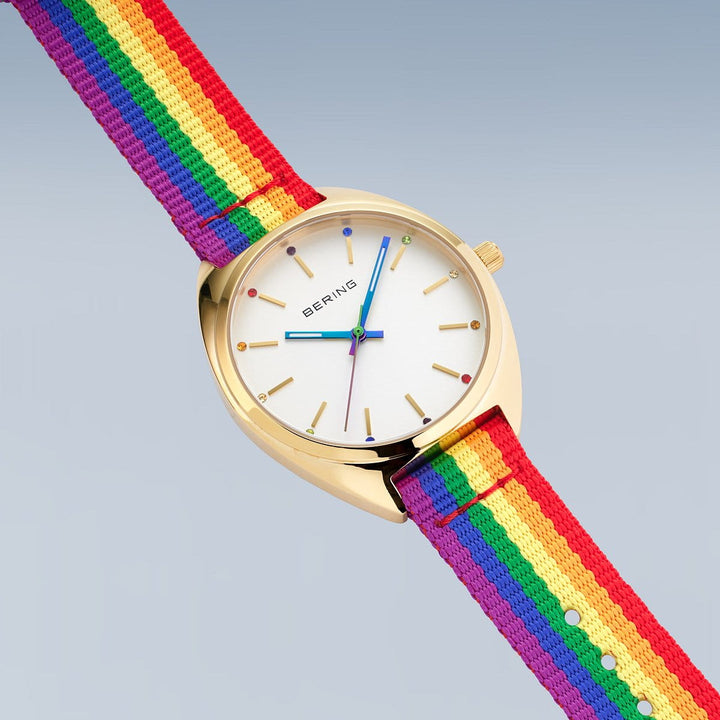 Bering Classic Damenuhr 127220-36-334 - Gold glänzend | FREEDOM Collection