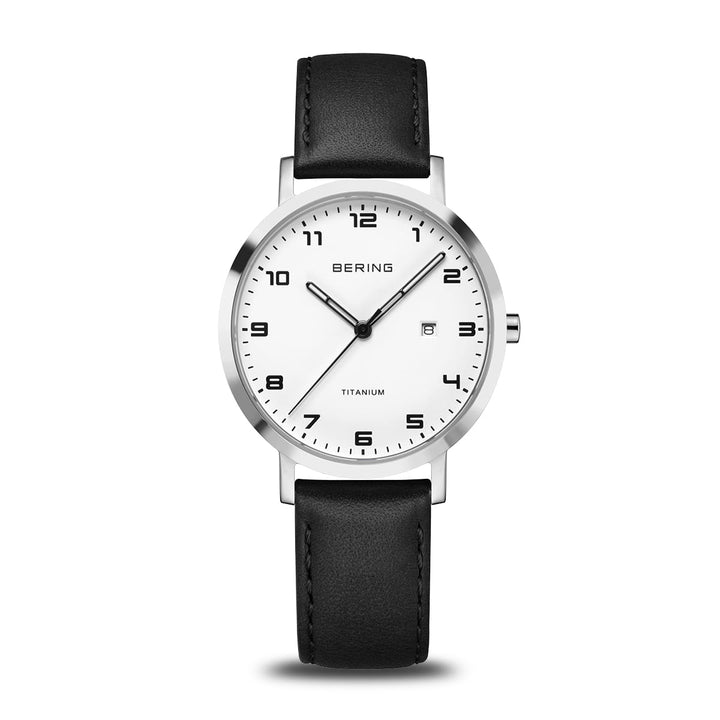 Bering Titanium, silber poliert/gebürstet, 18634-404