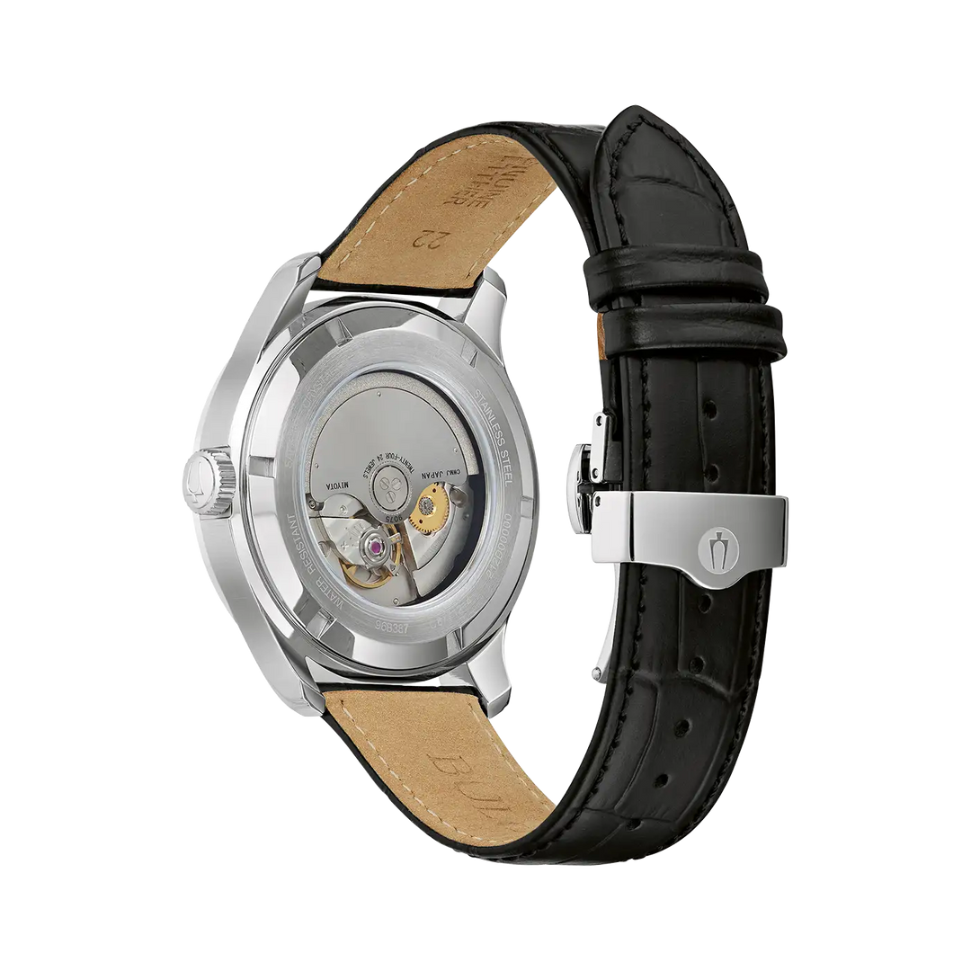 Bulova Wilton GMT 96B387 Automatik - Herrenuhr mit zwei Zeitzonen