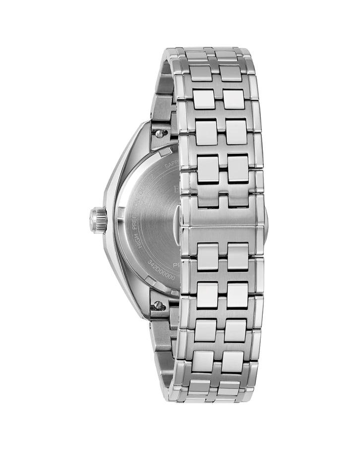 Bulova Jet Star 96B415 Automatik - Herrenuhr mit Glasboden & Saphirglas