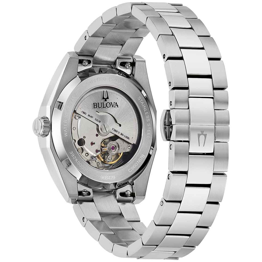 Bulova Surveyor 98B429 Automatik - Herrenuhr mit grünem Zifferblatt