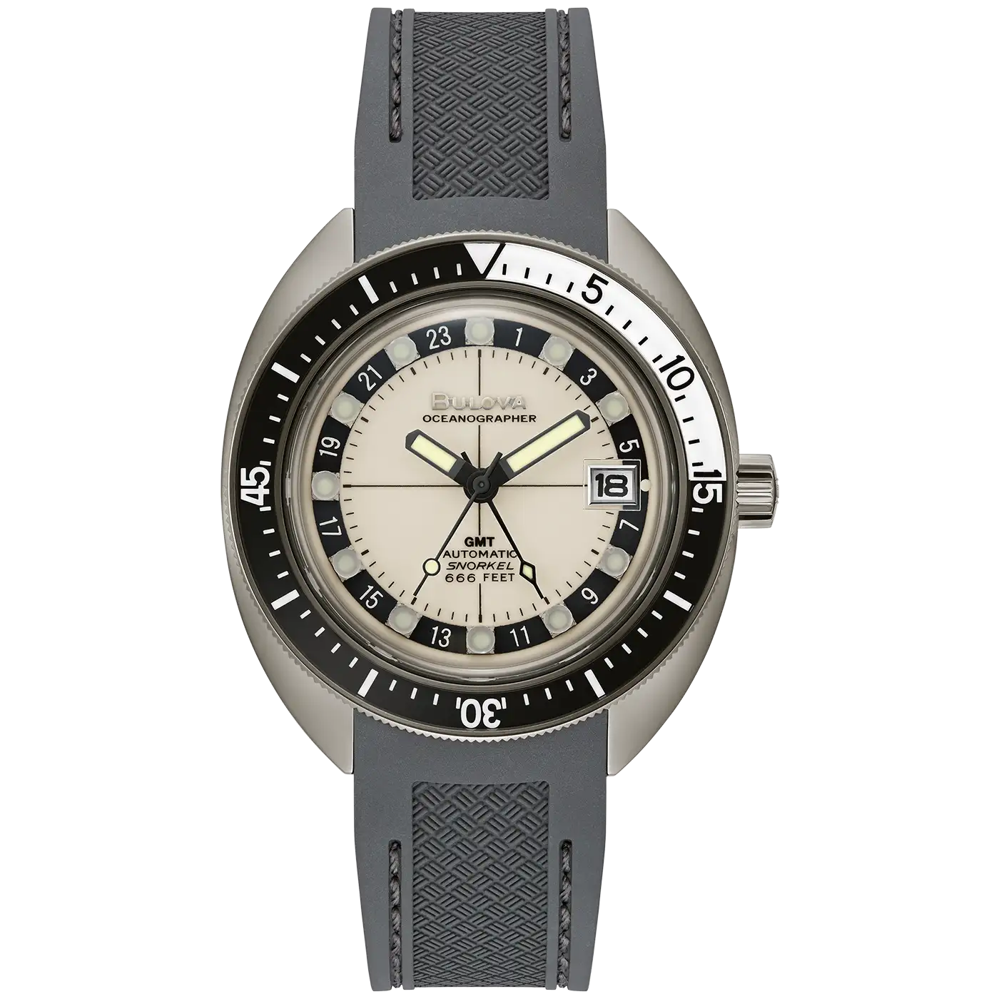Bulova Oceanographer 98B407 Automatik Taucheruhr | GMT | 20 bar | -15% ...
