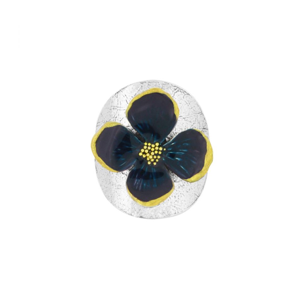 Taratata Hortensia Ring – Handgemalte Muster