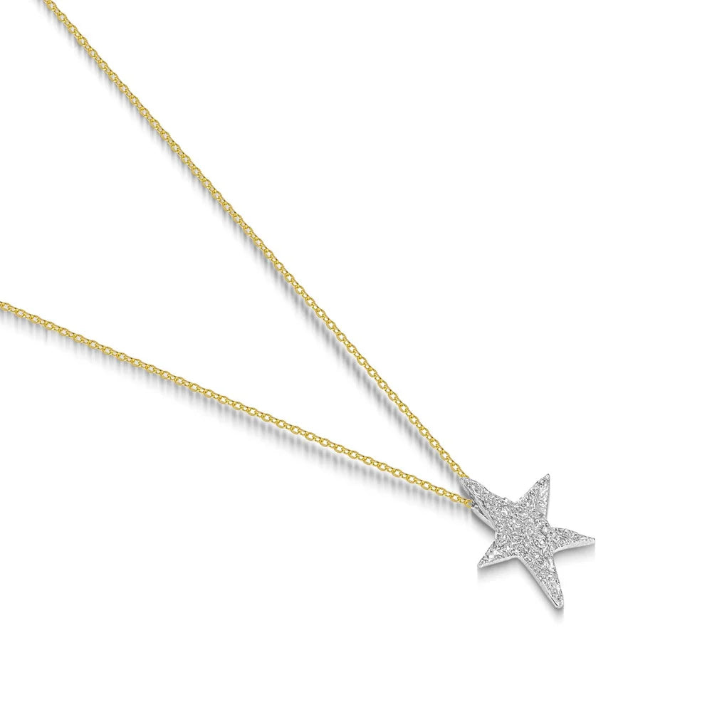 Halskette, Sterlingsilber vergoldet "Make a wish III" M-473