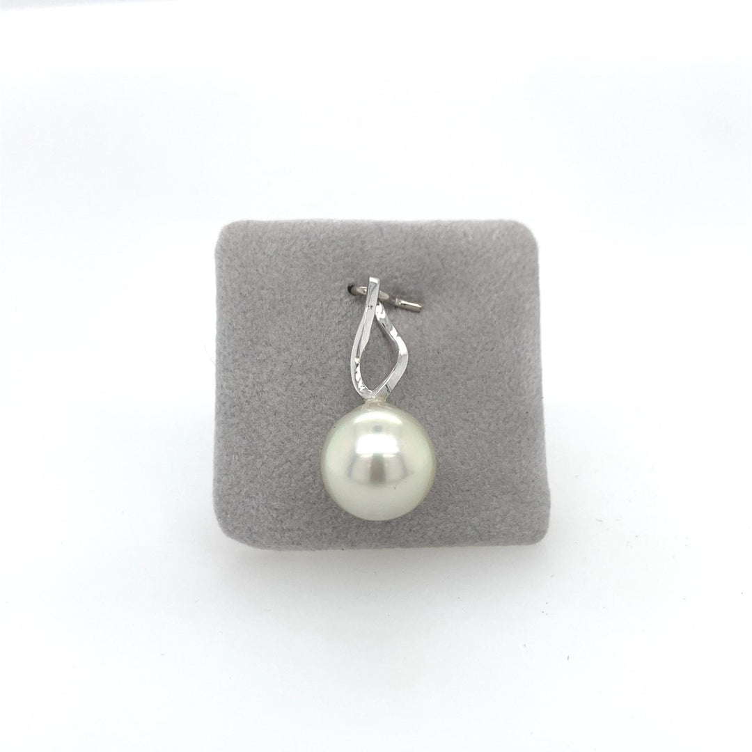 Anhänger 750 Weißgold mit 11,3 mm Südseeperle