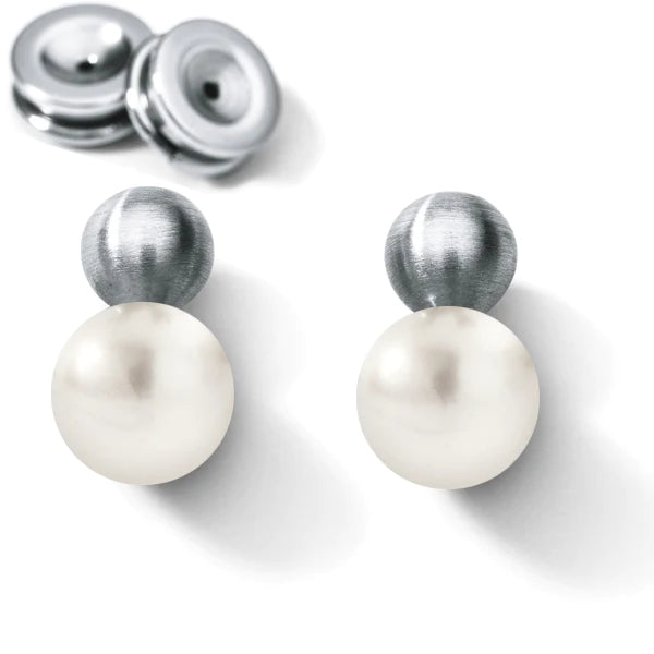 Humphrey Perlenohrstecker  mit Akoyaperle, Edelstahl