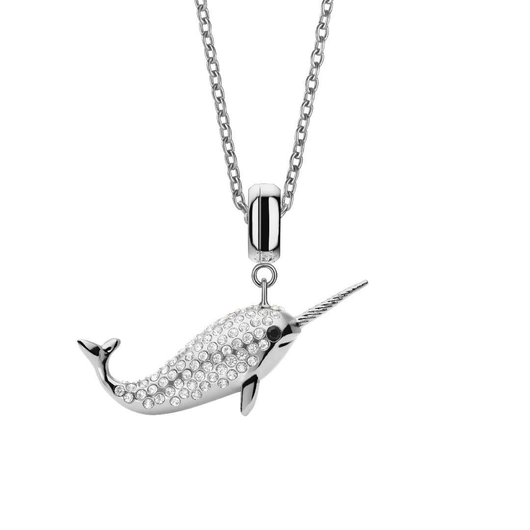 Bering Halskette Polar Narwhale Wilma silber