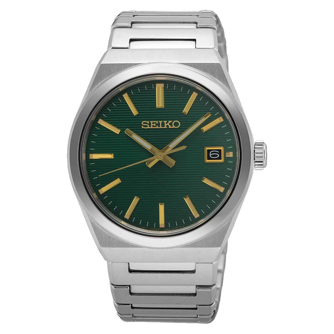 Seiko Quarz SUR601P1 Klassik Herrenuhr