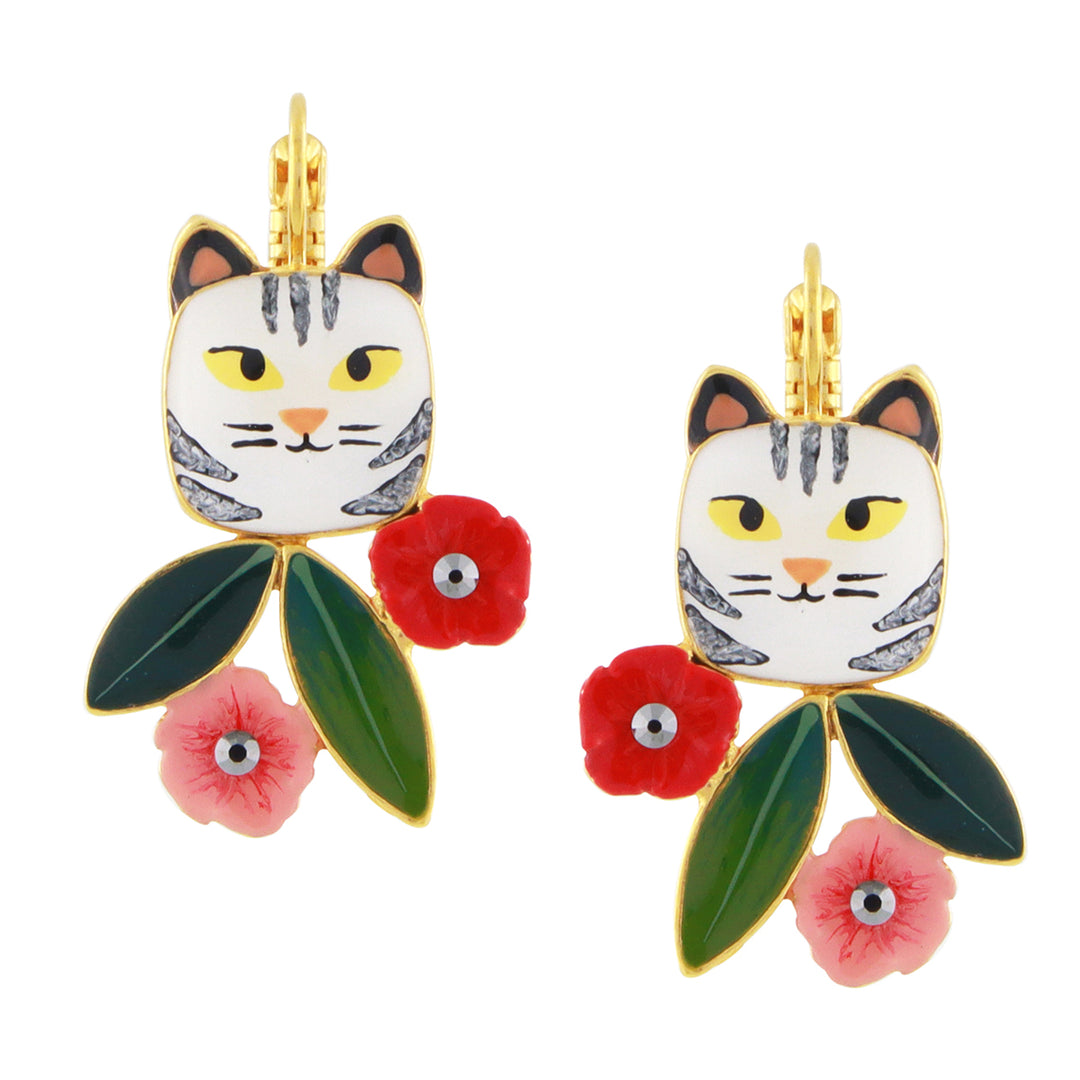 Taratata Ohrringe Billy Gelb - Modeschmuck mit Strass