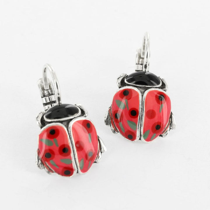Taratata Ohrringe Cox Rot – sommerliche Ohrstecker mit Tiermotiv