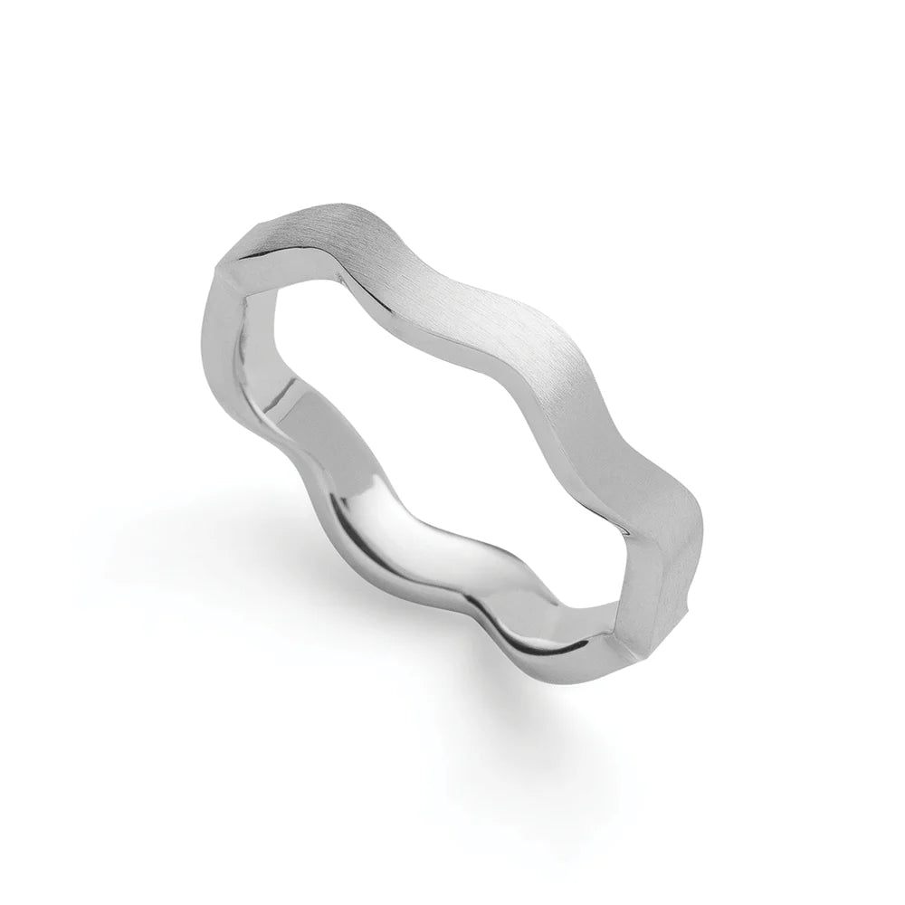 Bastian Inverun Silberring matt/glänzend 925 Sterlingsilber