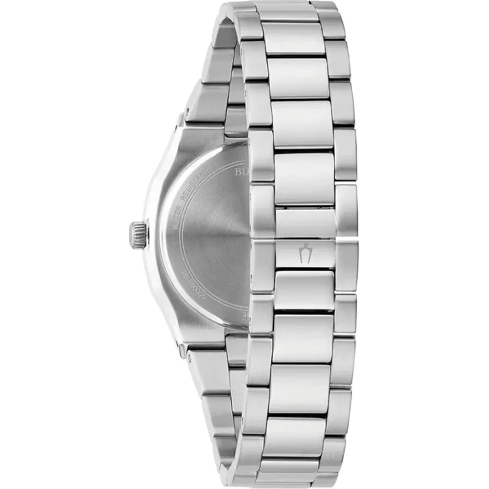 Bulova Surveyor 96P243 Damenuhr - türkises Zifferblatt mit 11 Diamanten