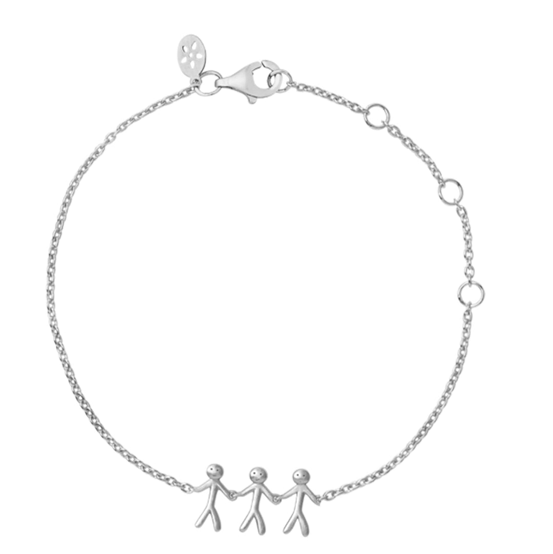 Armband "Together Family 3" Sterlingsilber