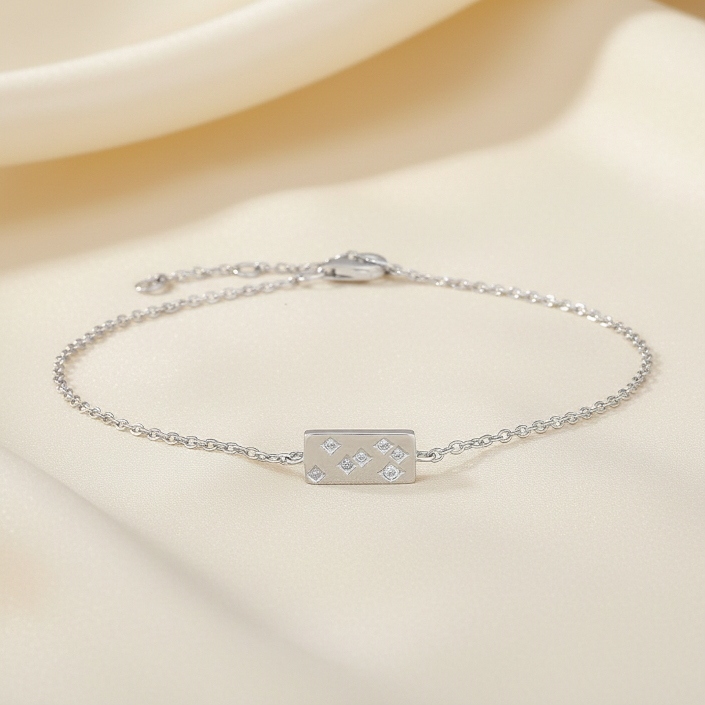 Armband FELINANOR 10x5mm, Sterlingsilber