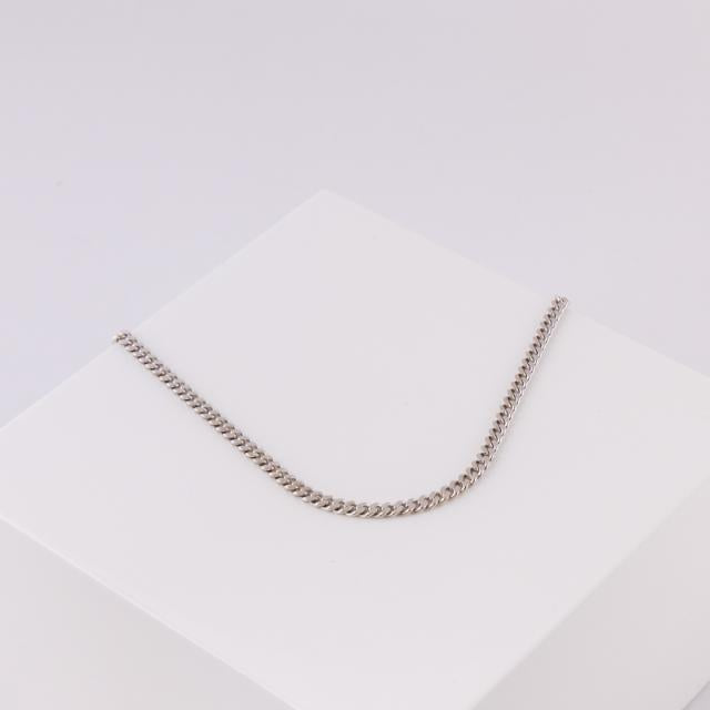 Halskette PANZER52, 3 mm Sterlingsilber, 50 cm