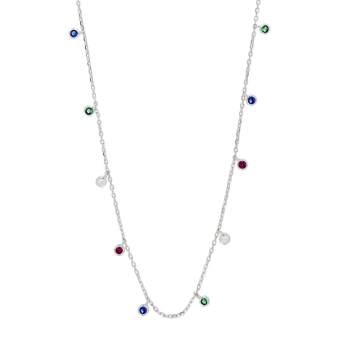 Joanli Nor rhodinierte Silber Halskette GIANOR 3mm 42+3cm - My Fine Jewellery