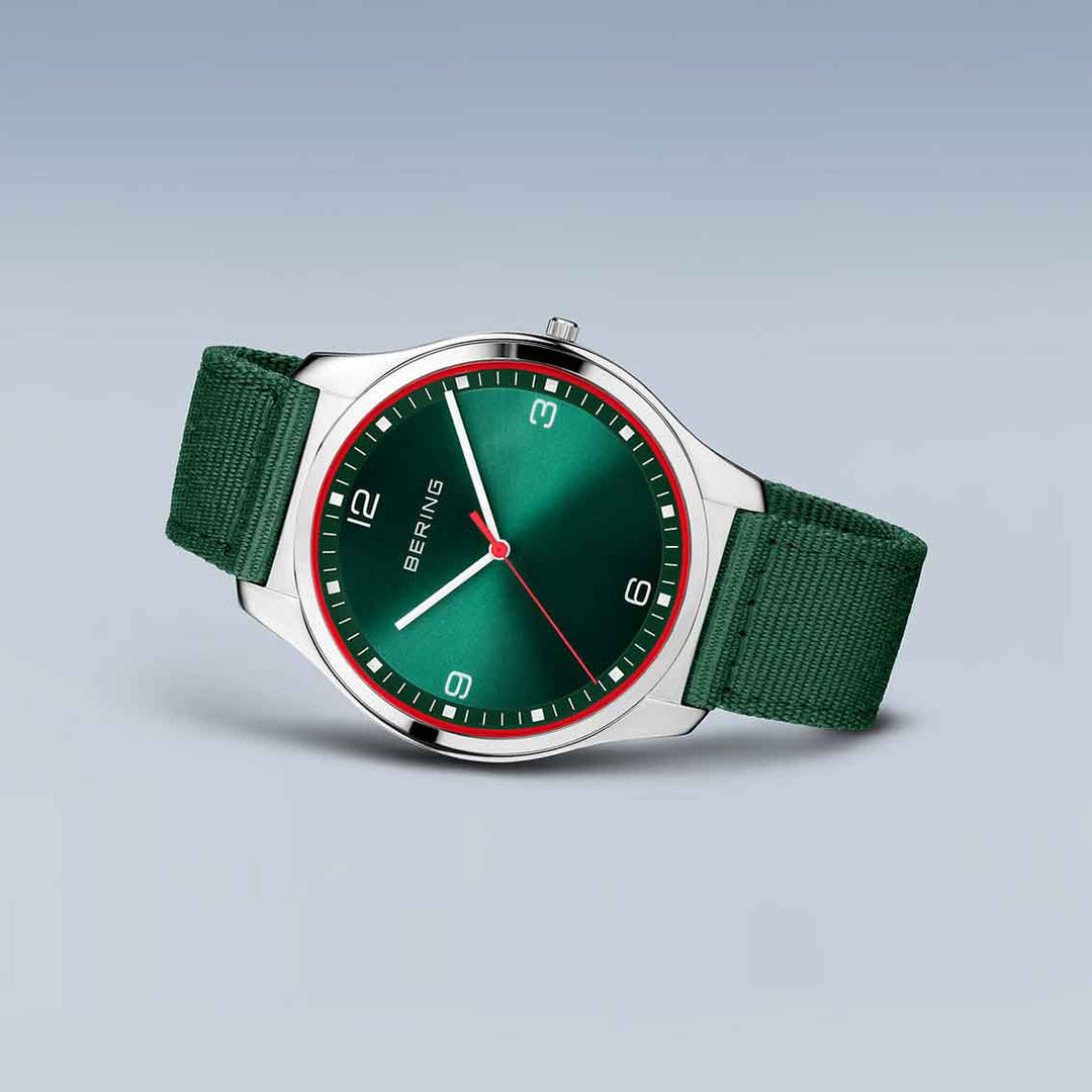 Bering Ultra Slim, silber poliert/gebürstet, 18342-508