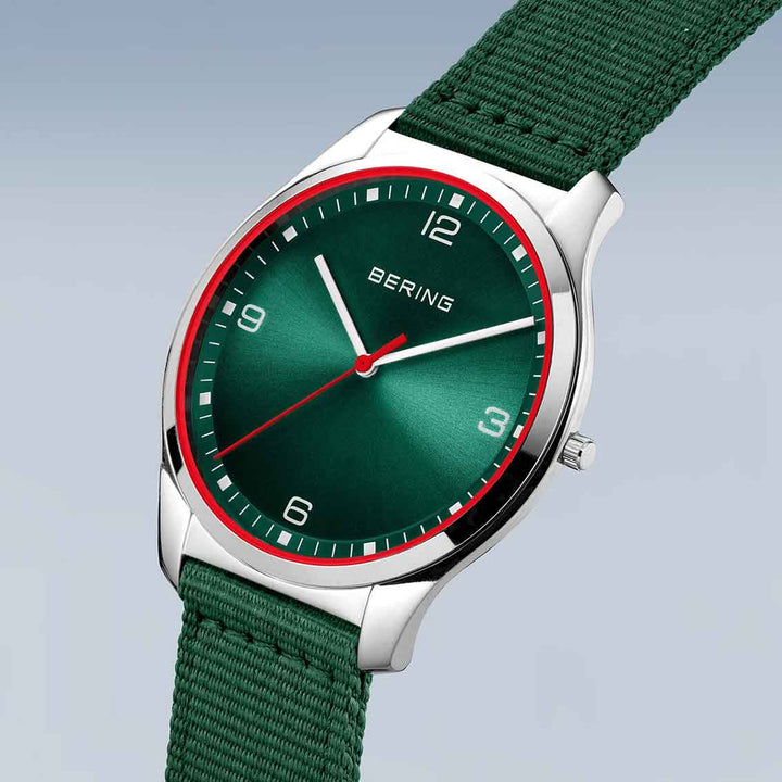 Bering Ultra Slim, silber poliert/gebürstet, 18342-508