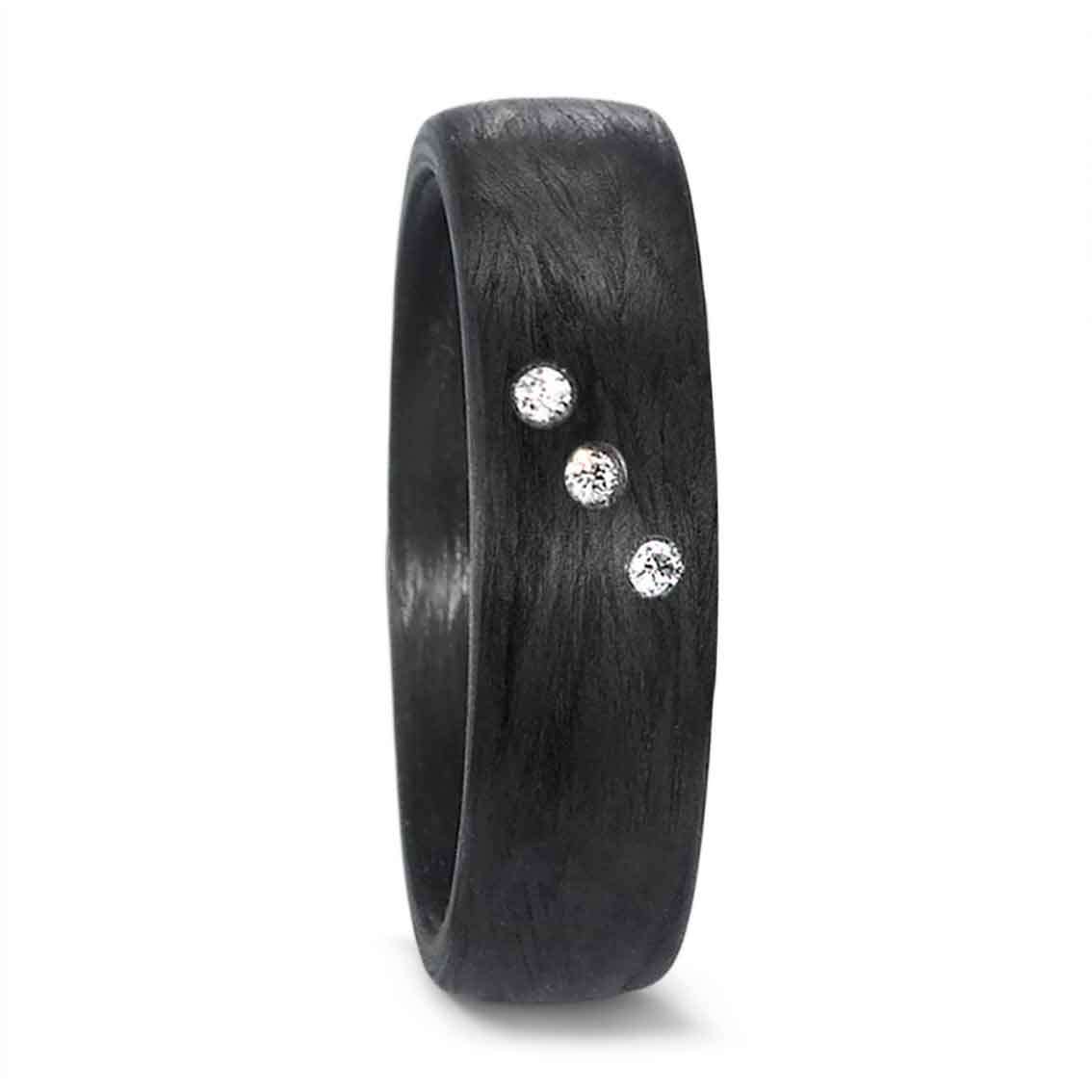 Titanfactory Eheringe Carbon - My Fine Jewellery