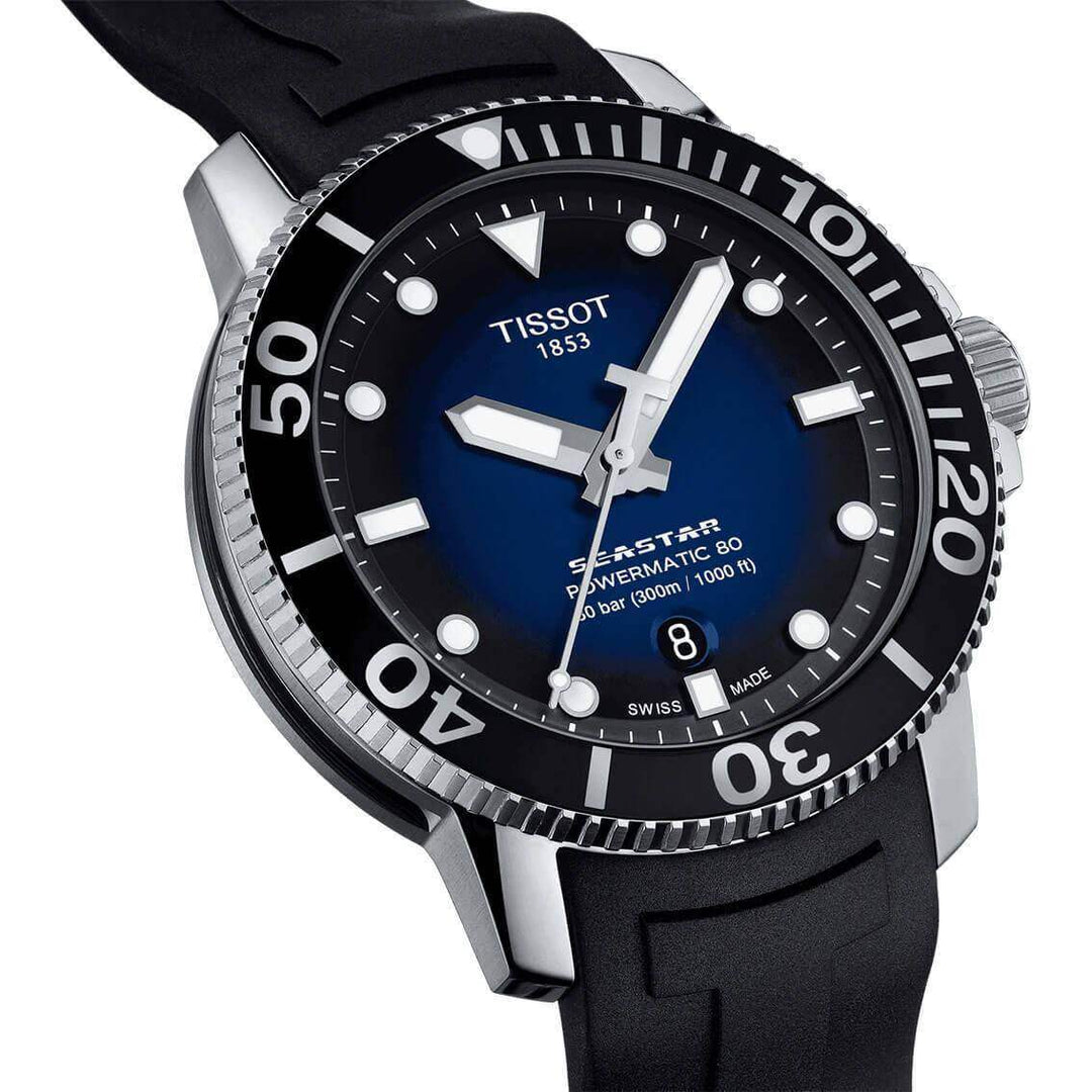 Tissot Herrenuhr Seastar 1000 Powermatic 80 Silicium T120.407.17.041.00 - My Fine Jewellery