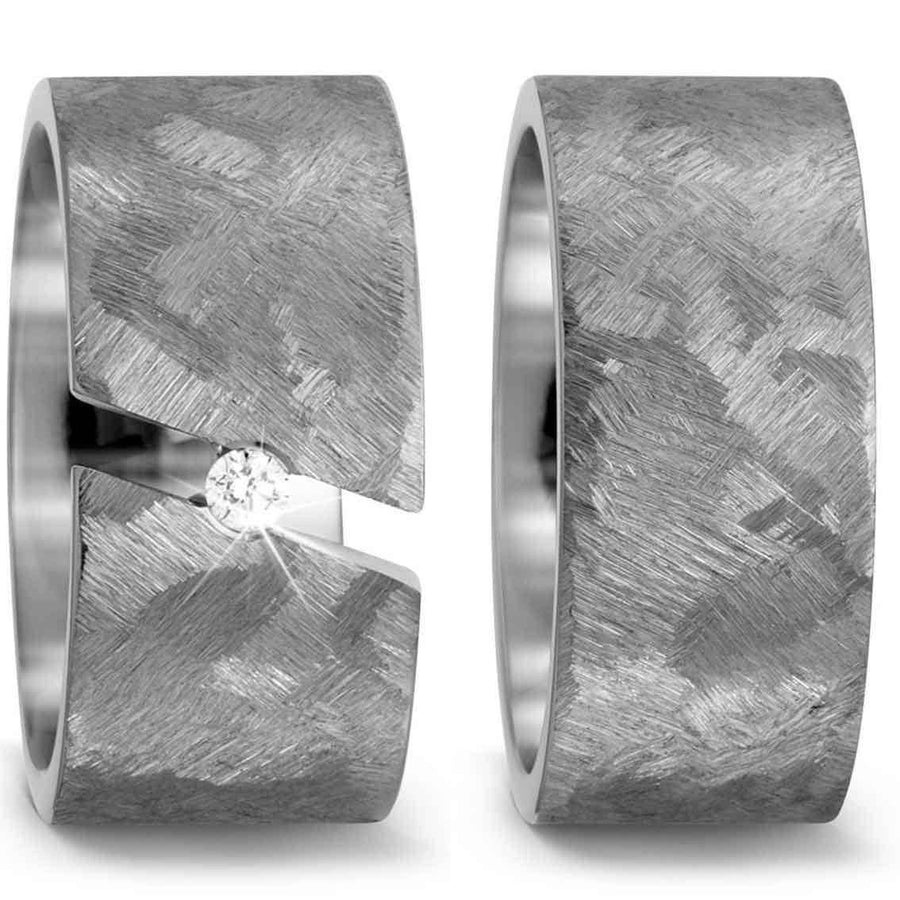 Titanfactory Eheringe Titan, 10 mm - My Fine Jewellery